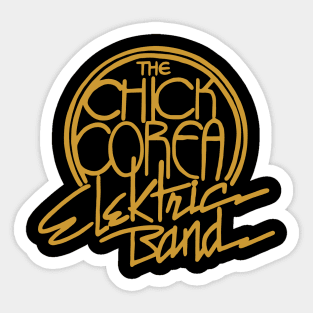 the electric band classic Sticker